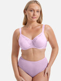 PINK TRIUMPH LACY MINIMISER BRA