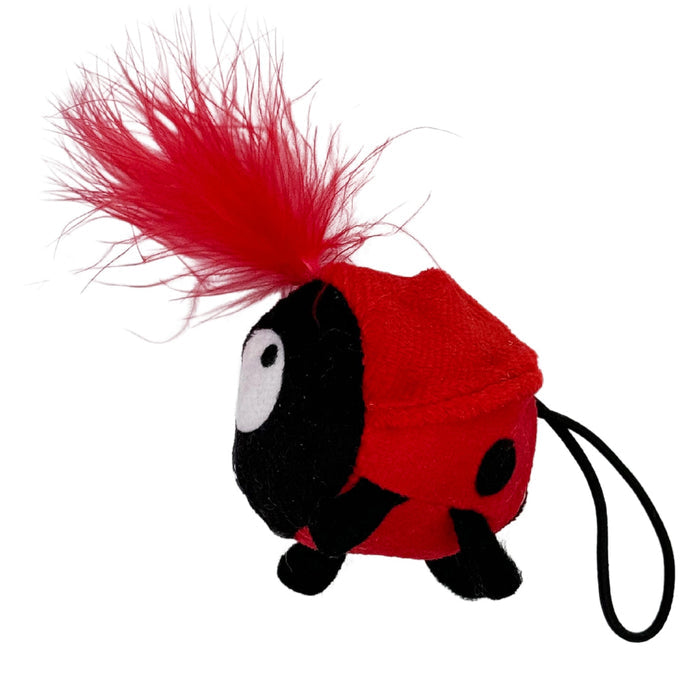 Ladybug Flinger Cat Toy