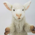 Lamb Hand Puppet by Hansa True to Life Look Soft Plush Animal Learning Toys