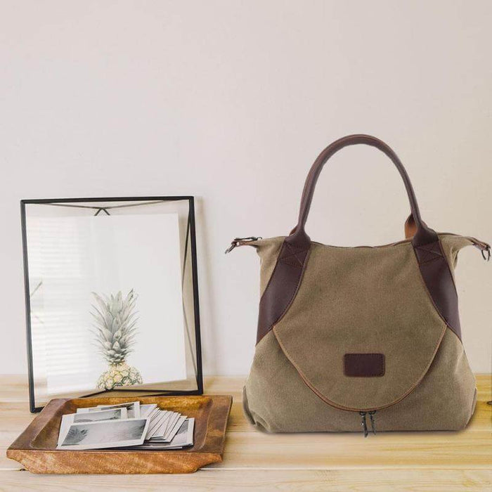 Large Pocket Canvass Bag