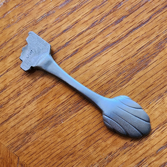 Las Vegas Casino Sin City Nevada Collectible Travel Souvenir Spoon 4" Pewter