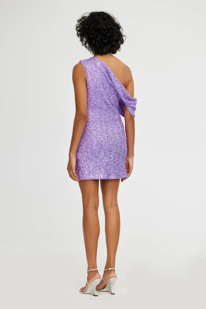 Lavender Beau Mini Dress - SODA Fashion Haus