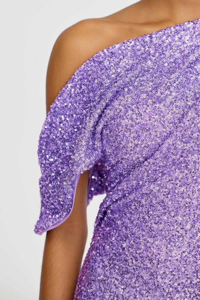 Lavender Beau Mini Dress - SODA Fashion Haus