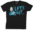 Let's Get Weird Flip Adam DeMamp Face T-shirt-tvso