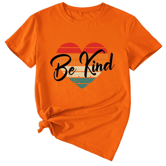 Orange (black letter color picture) / S