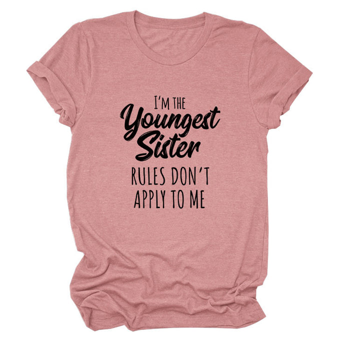 Rose gold (black font) / S