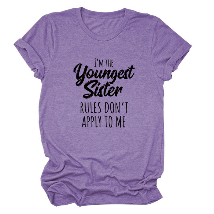 Purple (black font) / S