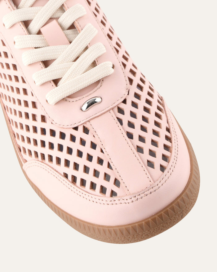 LIDO SNEAKERS PALE PINK LEATHER