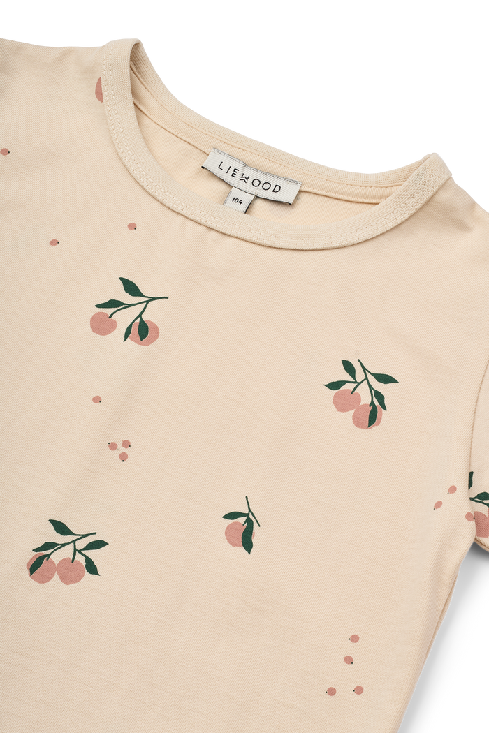 Liewood | Apia T-shirt | Peach & Sea Shell
