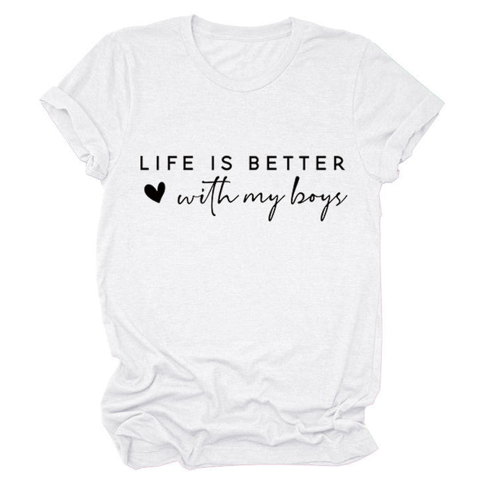 White (black font) / S