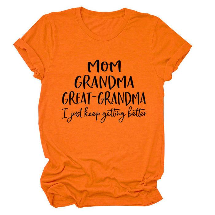 Orange (black font) / S