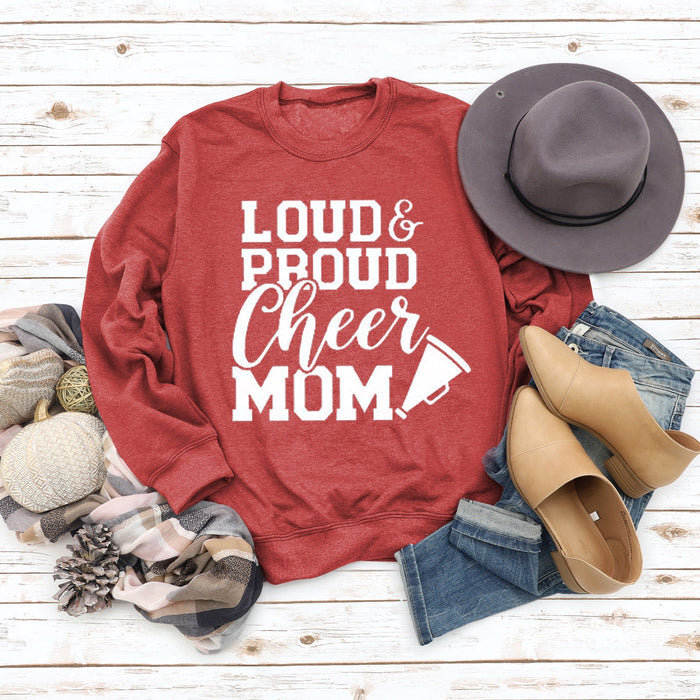 Red sweater (white font) / S