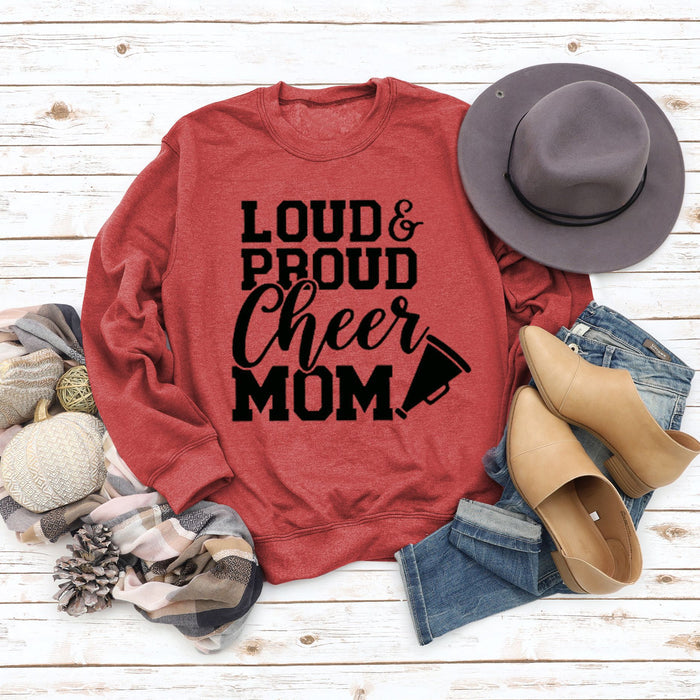 Red sweater (black font) / S