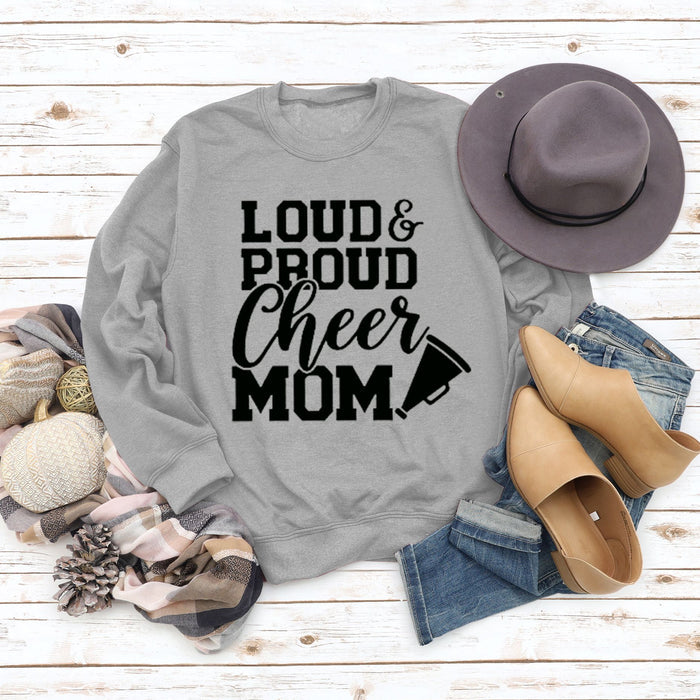 Grey sweater (black font) / S