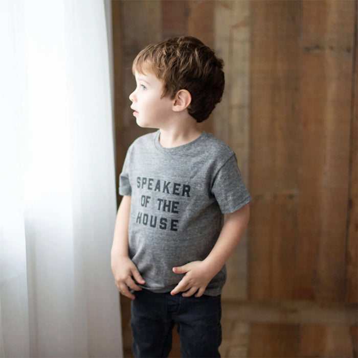 love bubby speaker of the house  t-shirt 8t