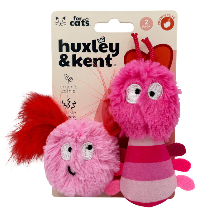 Packaged Love Bugs 2pk Cat Toy.