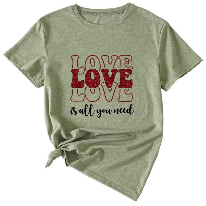 Olive green (black letter color picture) / S