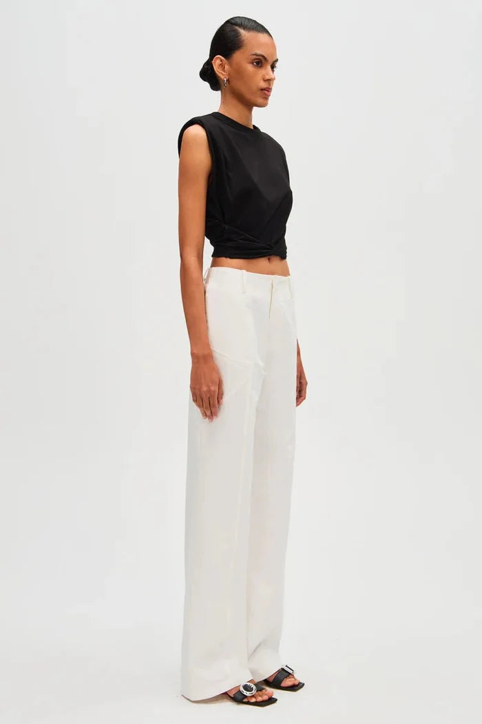 Lowri Crop Top (Black) - SODA Fashion Haus