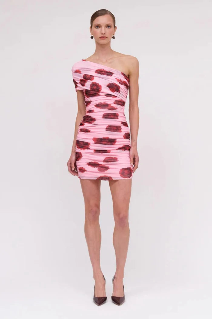 Luca Mesh Off Shoulder Mini - SODA Fashion Haus