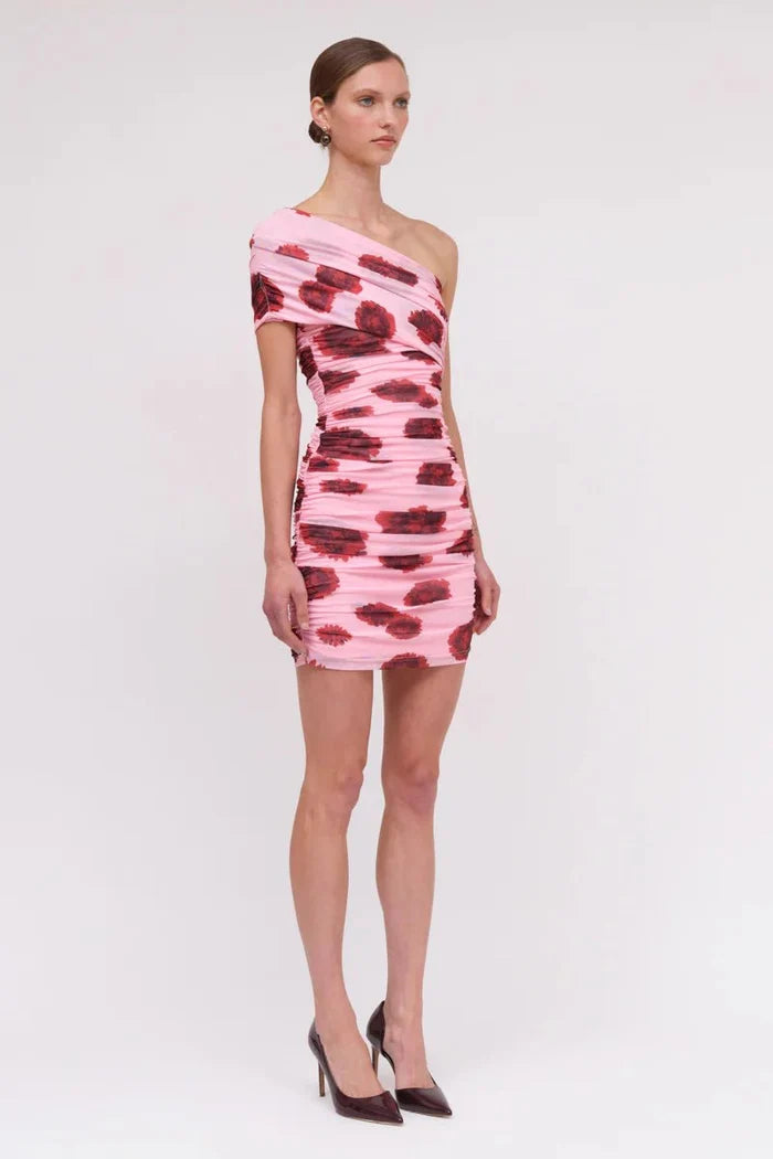 Luca Mesh Off Shoulder Mini - SODA Fashion Haus