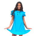 Lucy Blue Dress Women's Halloween Costume Cosplay