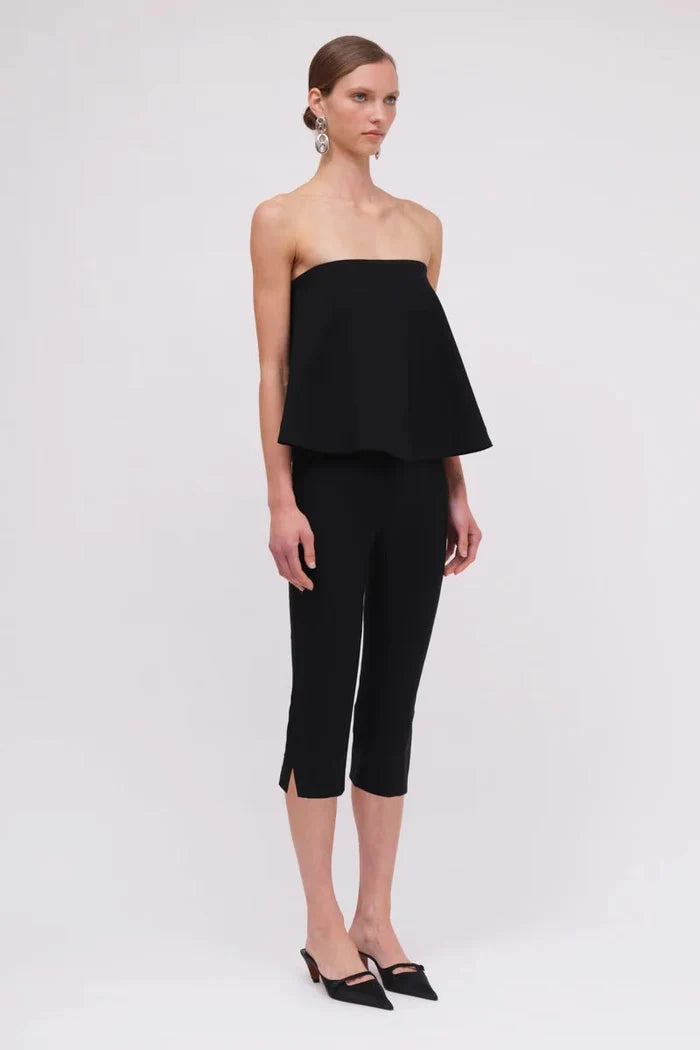Lulu Stretch Capri Pant - SODA Fashion Haus