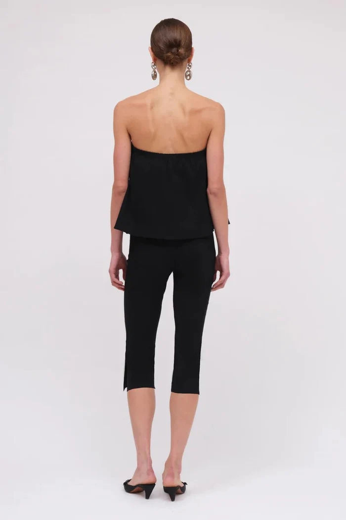 Lulu Stretch Capri Pant - SODA Fashion Haus