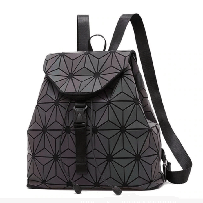 Luminous Geometric Backpack