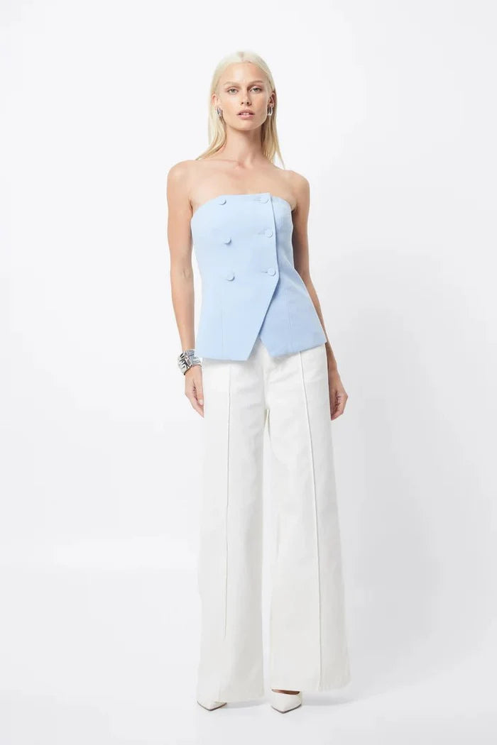 Lyrical Bustier (Ice Blue) - SODA Fashion Haus