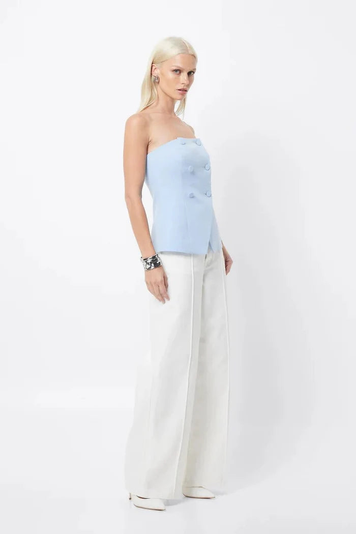 Lyrical Bustier (Ice Blue) - SODA Fashion Haus