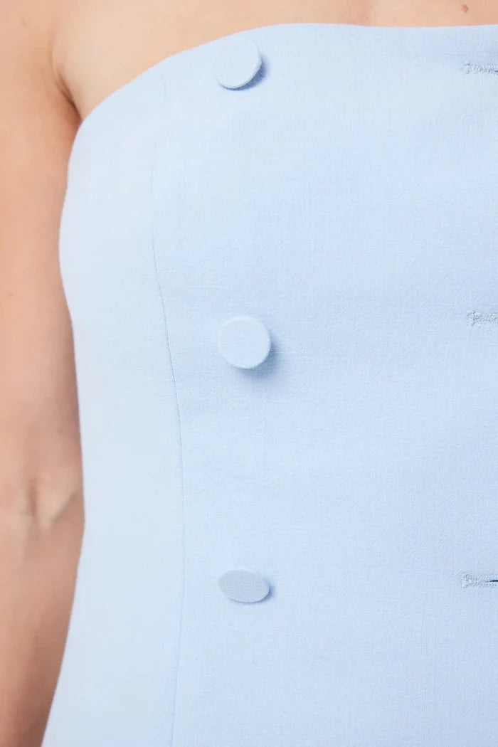 Lyrical Bustier (Ice Blue) - SODA Fashion Haus