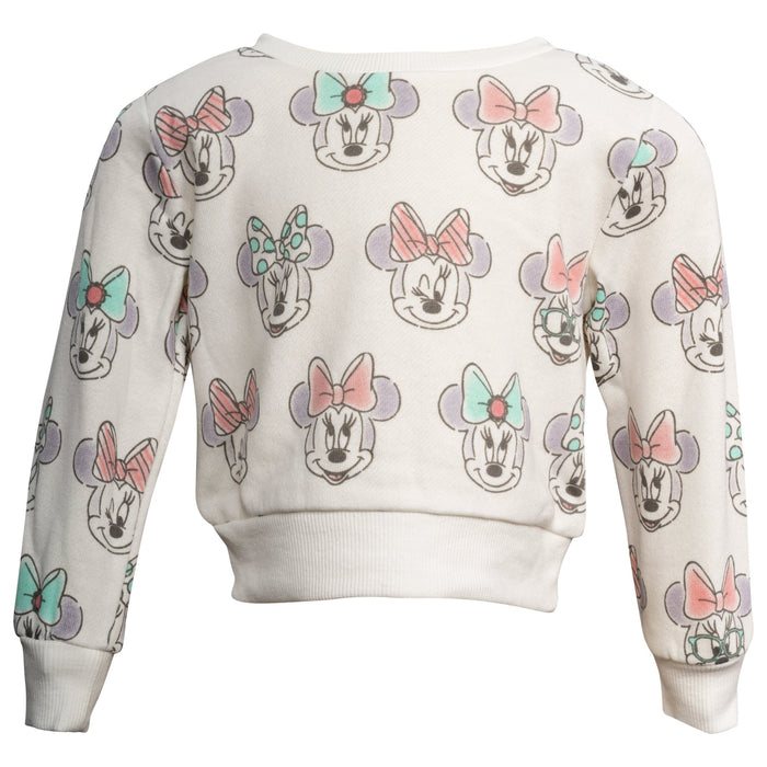 Mad Engine Minnie Mouse All Over Heads Sweatshirt for Babies - TVStoreOnline
