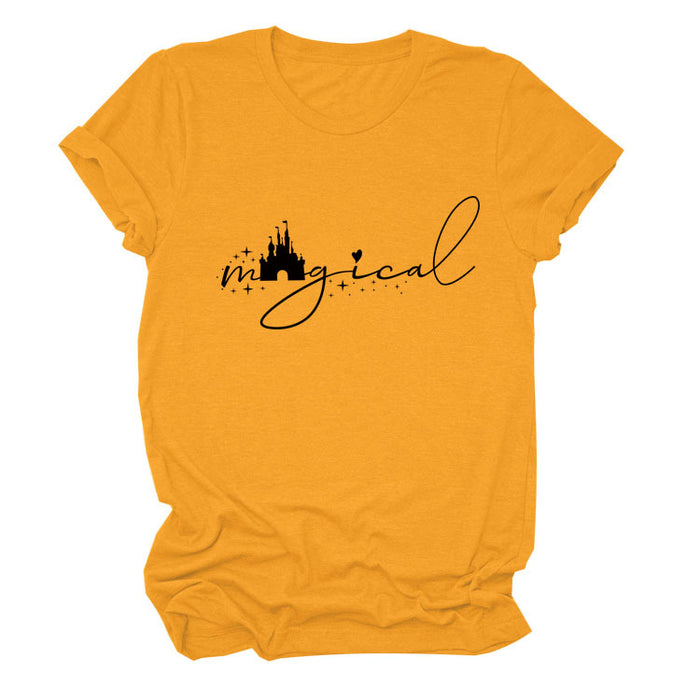 Mustard yellow (black font) / S