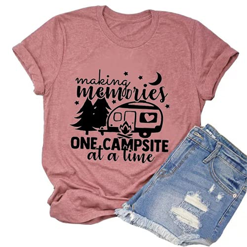Making Memories One Campsite at A Time T-Shirt Camping Shirt