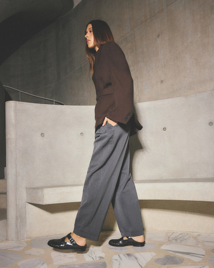 MALIA LOAFERS BLACK LEATHER