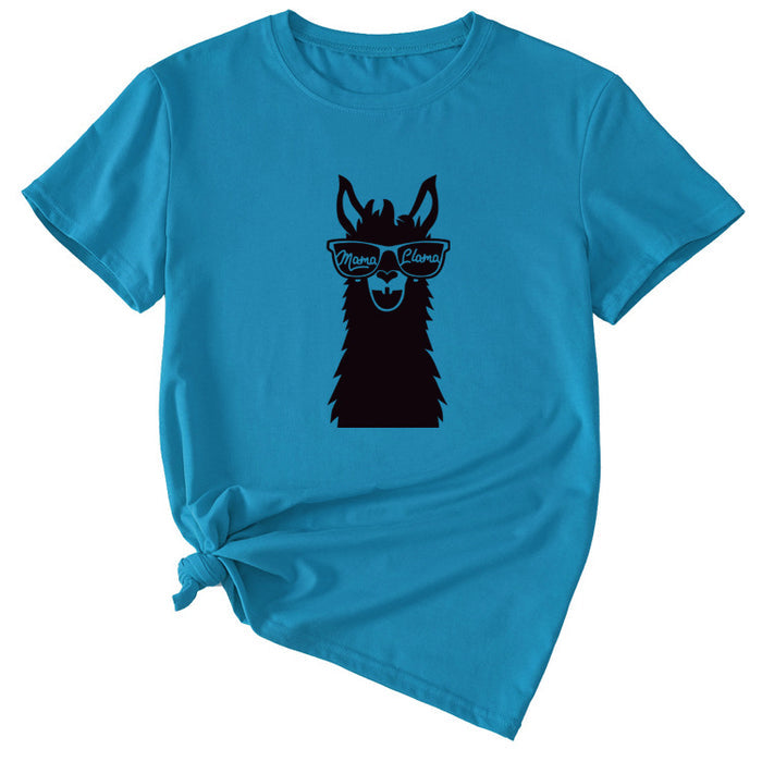 Lake blue (black font) / S