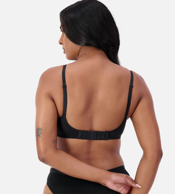 BLACK TRIUMPH Plus Size MAMABEL SMOOTH WIRE-FREE TWIN PACK