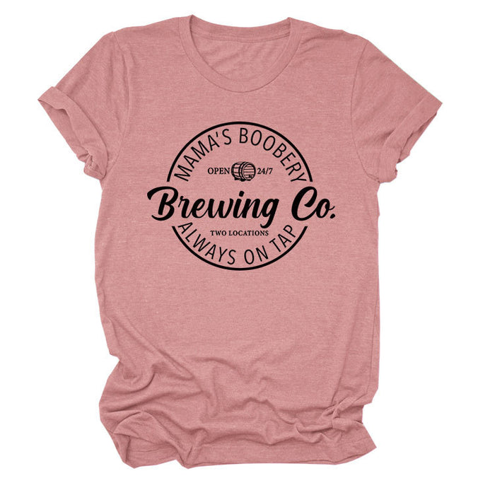 Rose gold (black letter color picture) / S