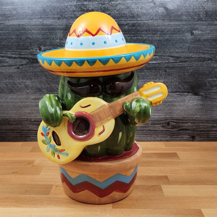 Marichi Cactus Cookie Candy Treat Jar Canister Figurine by Blue Sky