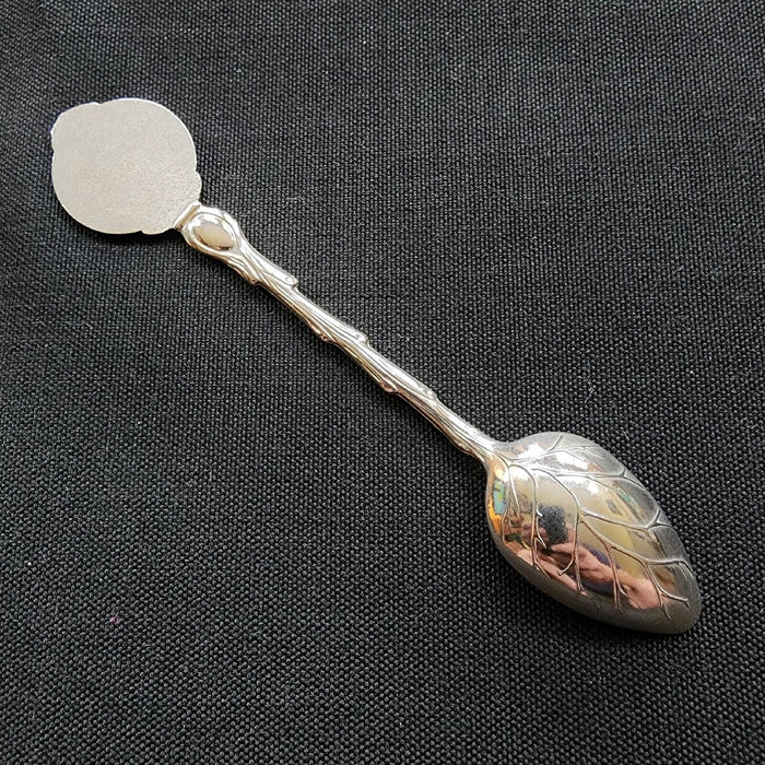 Martinique Souvenir Travel Spoon French Caribbean Island Crest Silver Plated