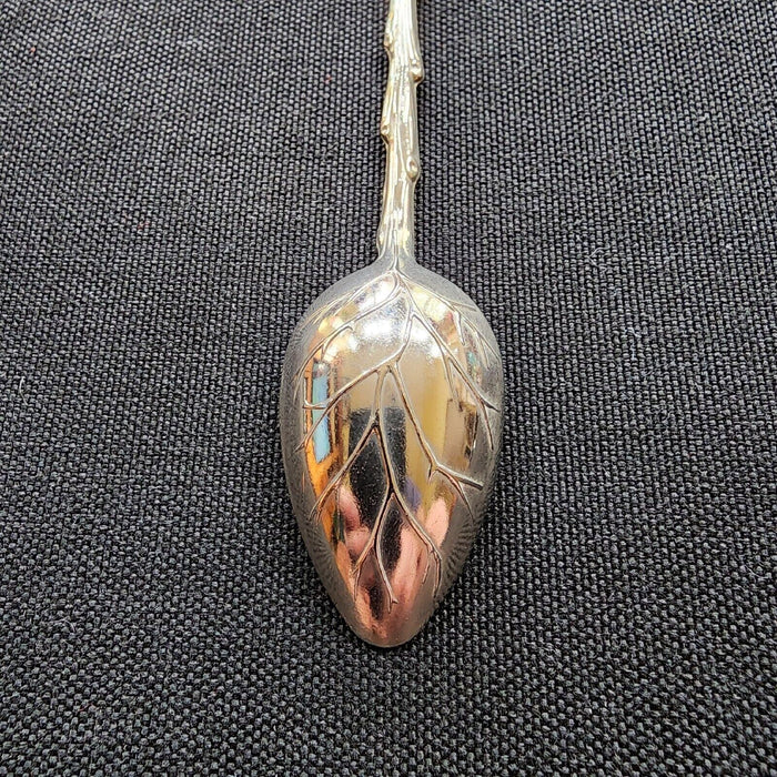 Martinique Souvenir Travel Spoon French Caribbean Island Crest Silver Plated