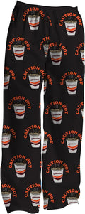 Maruchan Caution Hot Noodles Lounge Pants for Mens and Womens Sleepwear
