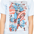 Marvel Comics Captain America Comic T-Shirt-tvso