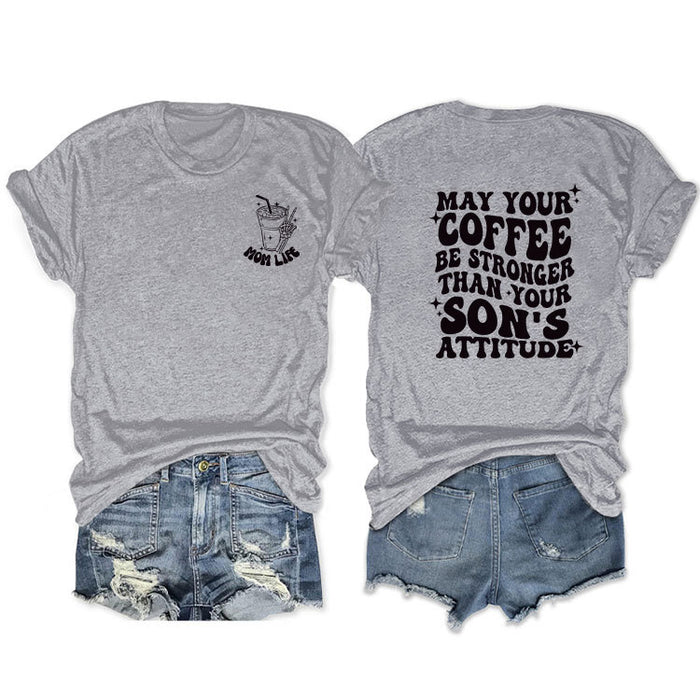 Light grey front chest (black color) / S