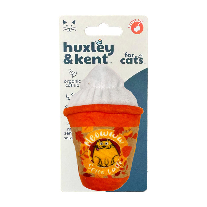 Packaged Meowww Spice Latte Cat Toy.