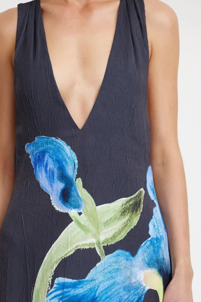Merida Gown - Midnight Bouquet - SODA Fashion Haus