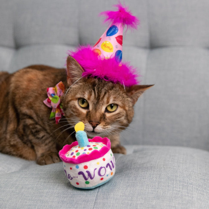 Cat with Mewow Cake Cat Toy.