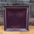 Mikasa Viewpoint Purple Square Dinner Plate Potter's Art MK604 10-7/8"