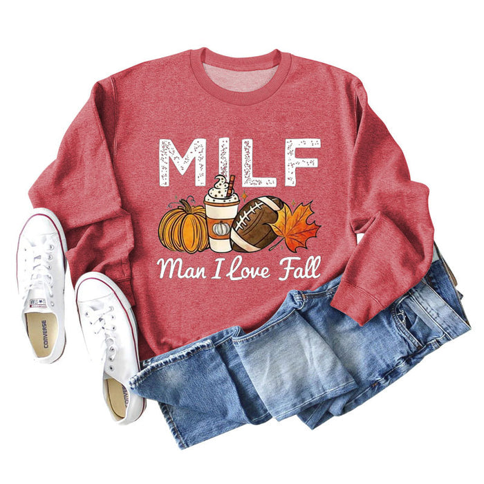 Red sweater (white color picture) / S