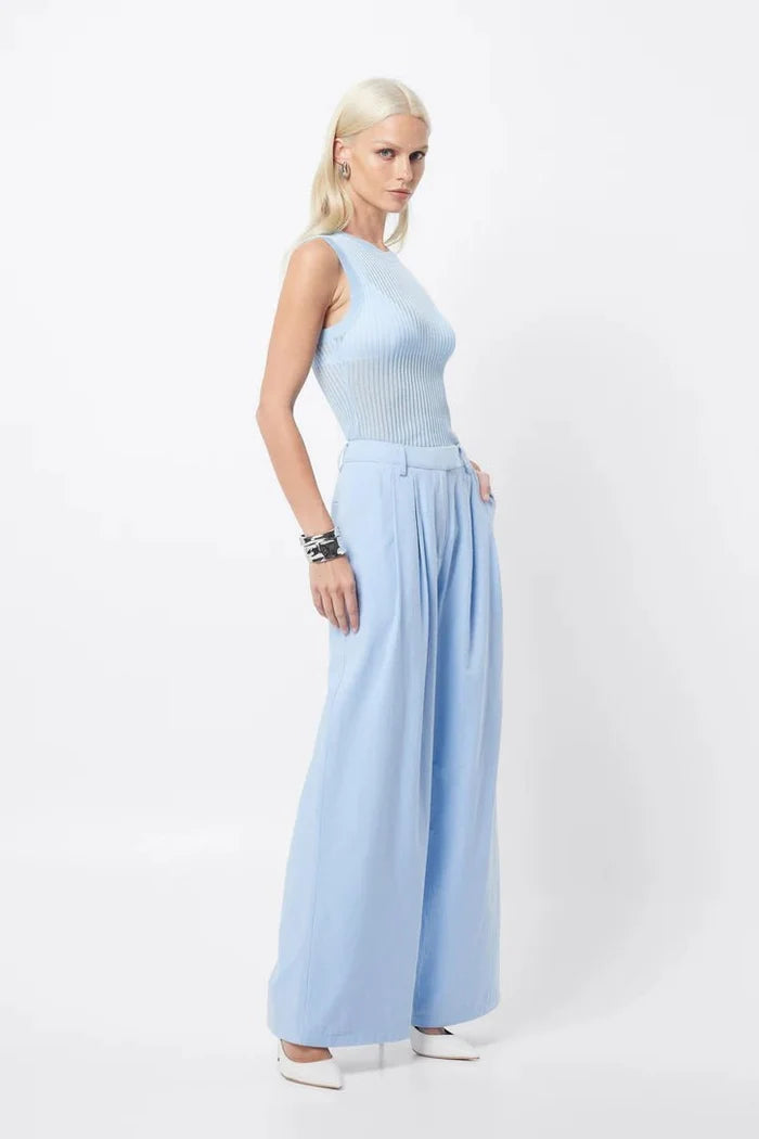 Minerve Tank (Ice Blue) - SODA Fashion Haus